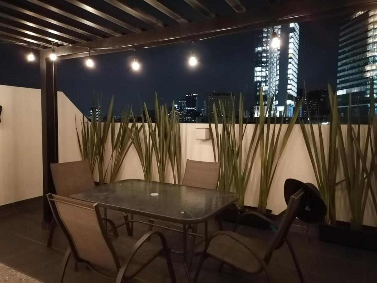 Downtown Depto Con Terraza Privada Leilighet Mexico by Eksteriør bilde