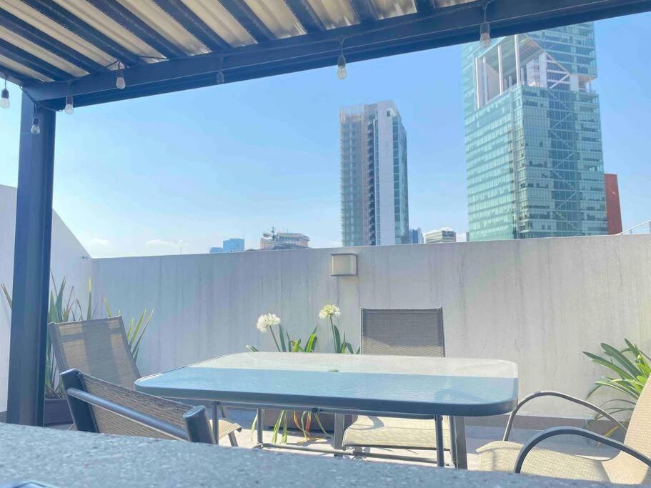 Downtown Depto Con Terraza Privada Leilighet Mexico by Eksteriør bilde
