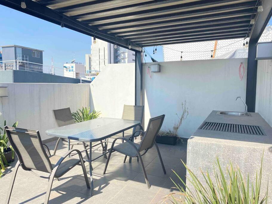 Downtown Depto Con Terraza Privada Leilighet Mexico by Eksteriør bilde